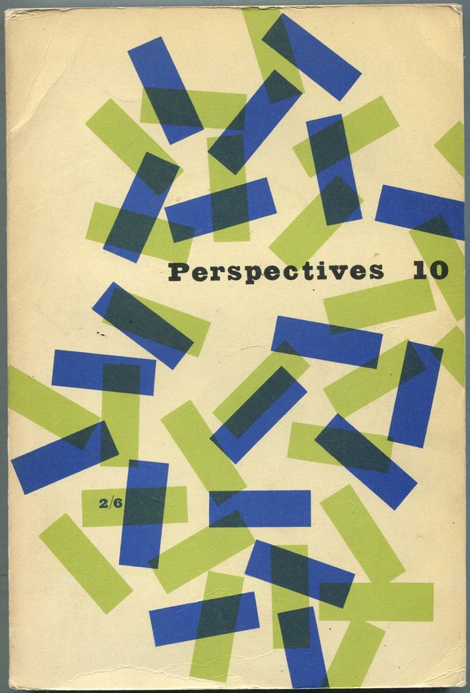 Item #423318 Perspectives: NUMBER TEN, WINTER 1955. Joseph Wood Krutch Kenneth Rexroth, Jr., Arthur Schlesinger, many more, James LAUGHLIN.