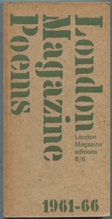 Item #423604 London Magazine Poems 1961-66: Number 6/6. C. DAY-LEWIS, Robert Bly, Derek Walcott,...