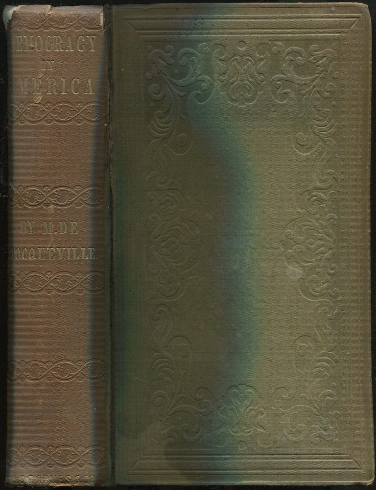 The Republic of the United States of America, and Its Political Institutions, Reviewed and. Alexis DE TOCQUEVILLE.