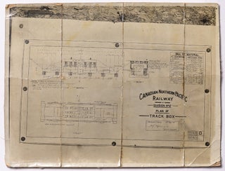 (Archive): Canadian North Pacific Railway Documents including Blueprints, Manuals, and Photographs