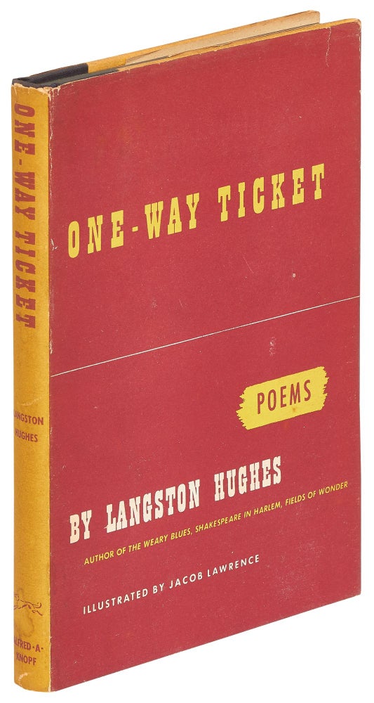 Item #423692 One-Way Ticket. Langston HUGHES.