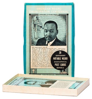Item #423757 [Postcards]: American Negro Emancipation Centennial. Biographies of Notable Negroes....