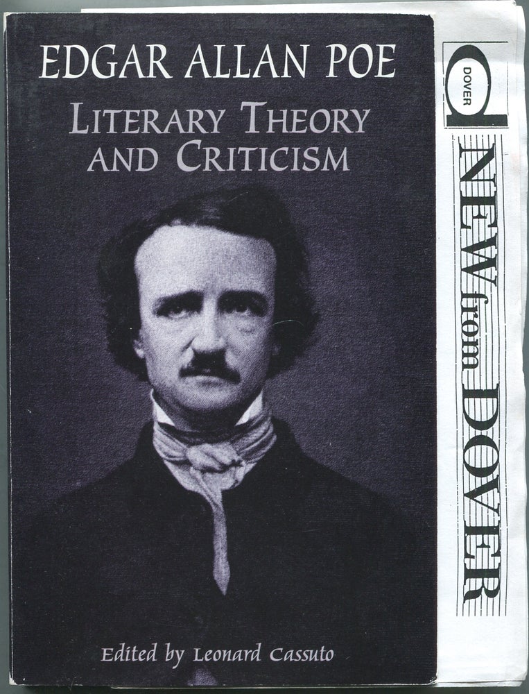 Item #423939 Literary Theory and Criticism. Edgar Allan POE, Leonard Cassuto.