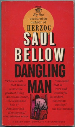 Item #424161 Dangling Man. Saul BELLOW