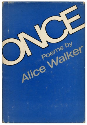 Item #424171 Once: Poems. Alice WALKER