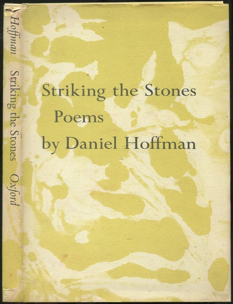 Item #424331 Striking the Stones. Daniel HOFFMAN.