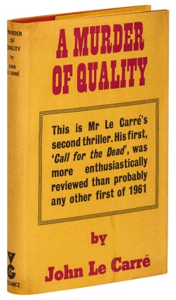 Item #424349 A Murder of Quality. John Le CARRE