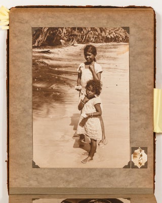 (Photo Album): Couples Travel Album to the Caribbean in the 1930s during the Trinidad Hurricane