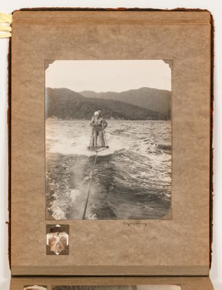 (Photo Album): Couples Travel Album to the Caribbean in the 1930s during the Trinidad Hurricane