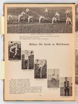 [High School Yearbooks]: Millers' Log 1952 & 1953