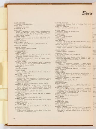 [High School Yearbooks]: Millers' Log 1952 & 1953