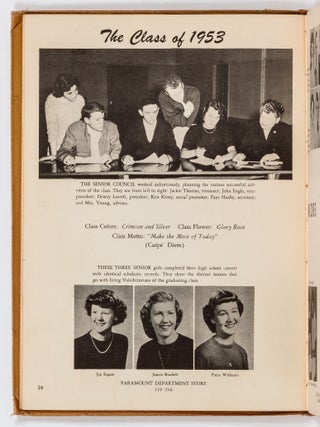 [High School Yearbooks]: Millers' Log 1952 & 1953