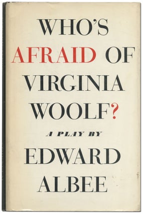 Item #424652 Who's Afraid of Virginia Woolf? Edward ALBEE