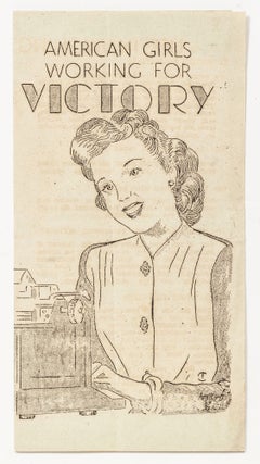 [Archive]: U.S. Civil Service Commission - American Girls Working for Victory