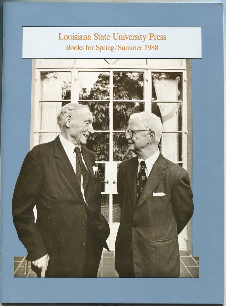 Item #424857 Louisiana State University Press: Books for Spring/Summer 1988