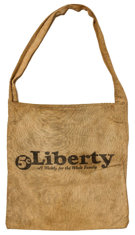 Item #424937 [Carrier Bag]: Liberty: A Weekly for the Whole Family. 5c
