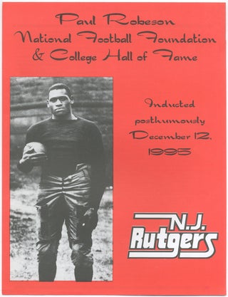 Item #425380 Paul Robeson Rutgers College '19. Jerry IZENBERG