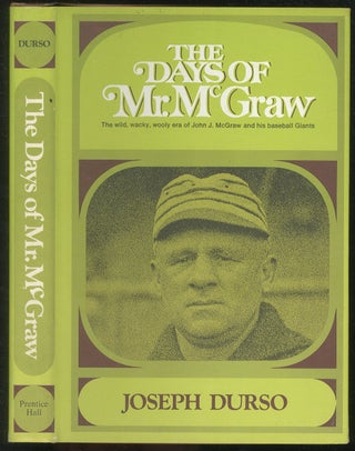 Item #425546 The Days of Mr. McGraw. Joseph DURSO