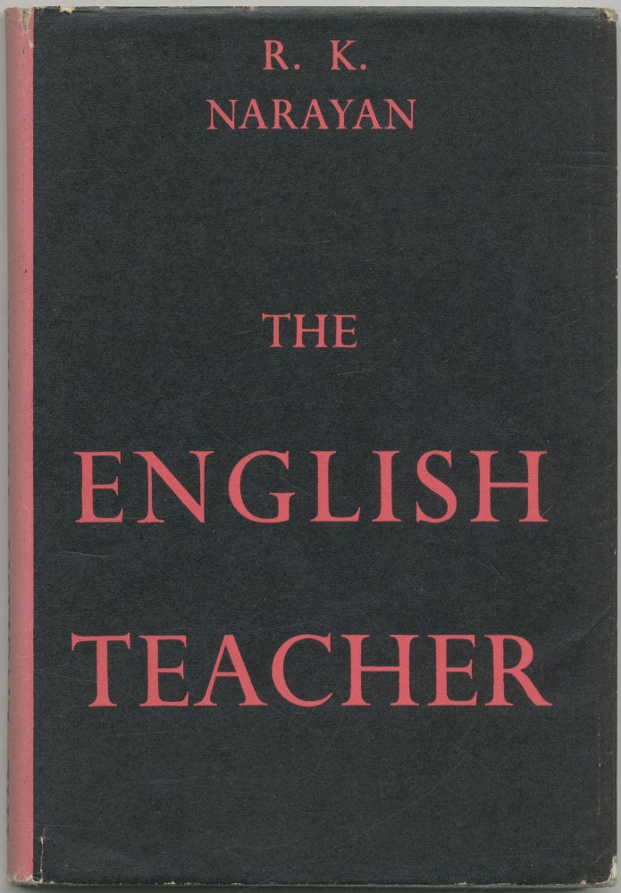 Item #425555 The English Teacher. R. K. NARAYAN.