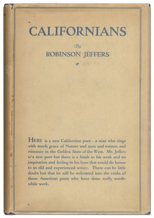 Item #425573 Californians. Robinson JEFFERS