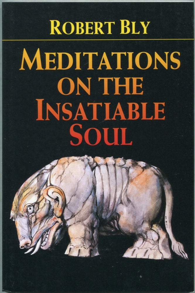 Item #425871 Meditations on the Insatiable Soul. Robert BLY.