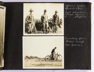 [Photo Album]: "Officers of Motor Truck Group" - The First ‘Regular’ U.S. Army Motorcycle Companies, “Uncle Sam’s Hurdlers of Death”