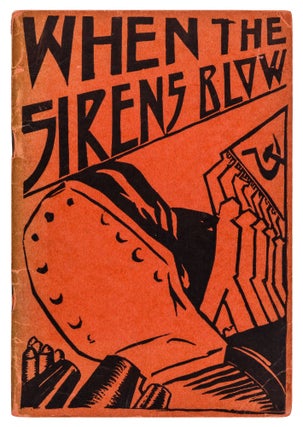 Item #425961 When the Sirens Blow and Other Poems. Leonard SPIER