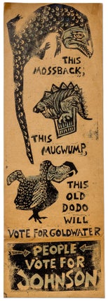 Item #425971 [Illustrated broadside]: This Mossback, This Mugwump, This Old Dodo Will Vote for...