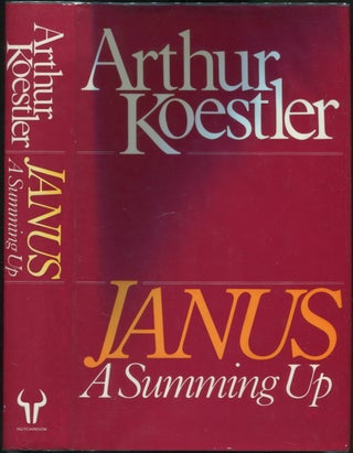 Item #426021 Janus: A Summing Up. Arthur KOESTLER