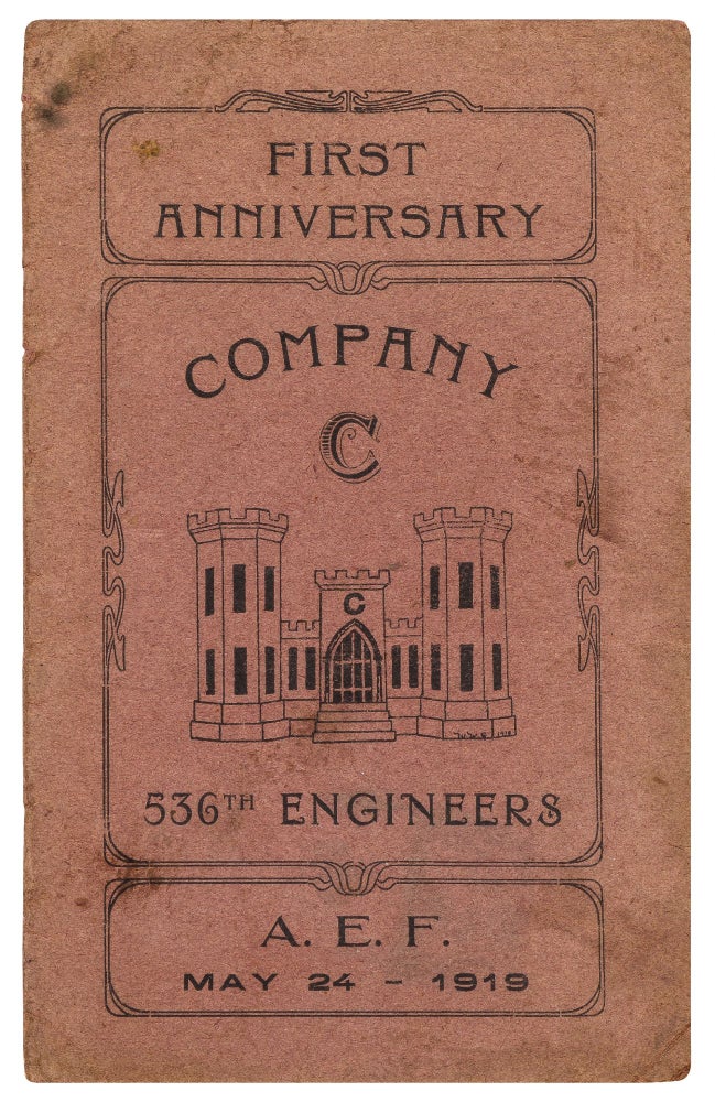 Item #426144 [Cover title]: First Anniversary. Company C. 536th Engineers. A.E.F. May 24 - 1919