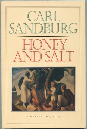 Item #426156 Honey and Salt. Carl SANDBURG