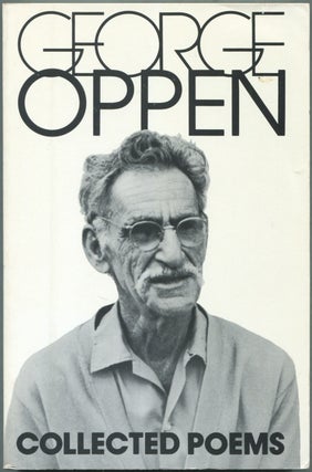 Item #426160 The Collected Poems of George Oppen. George OPPEN