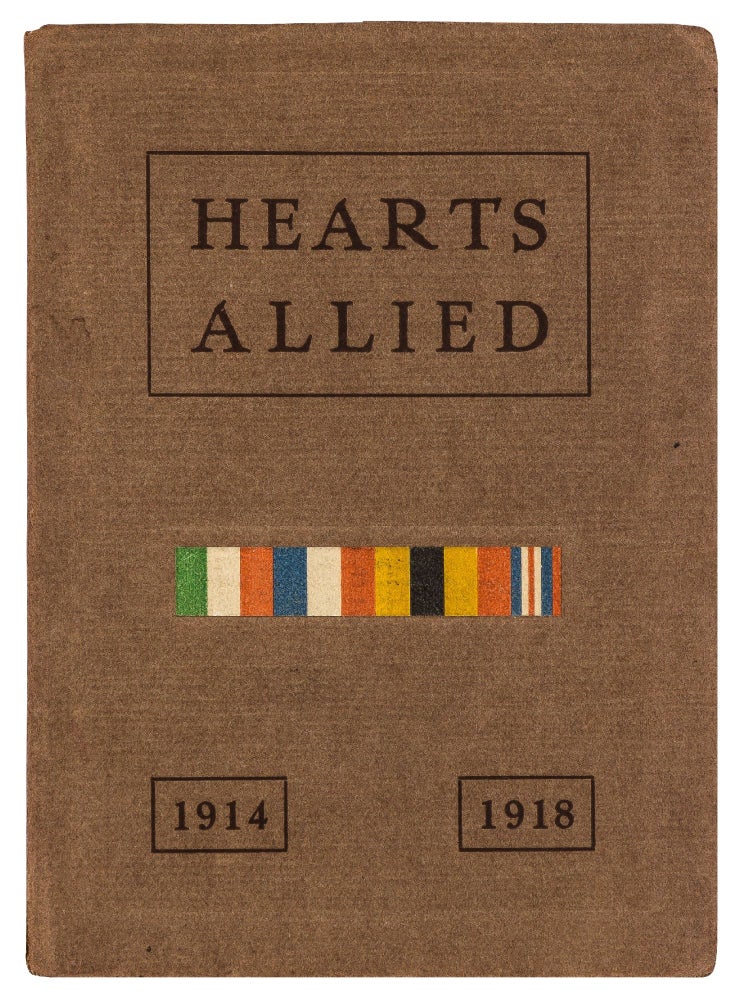 Item #426168 Hearts Allied 1914-1918. Fanny Hodges NEWMAN.