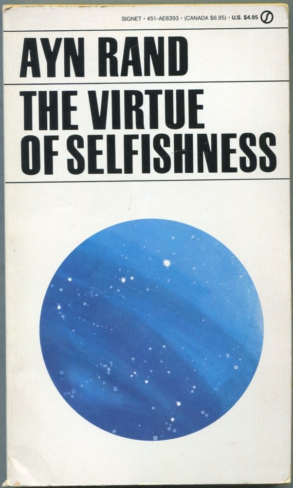 Item #426345 The Virtue of Selfishness: A New Concept of Egoism. Ayn RAND.