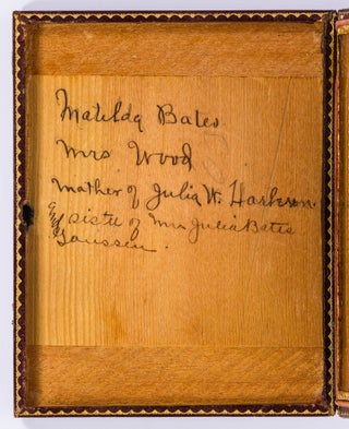 Half Plate Daguerreotype by James Presley Ball, one of only a few African-American Daguerreotypists