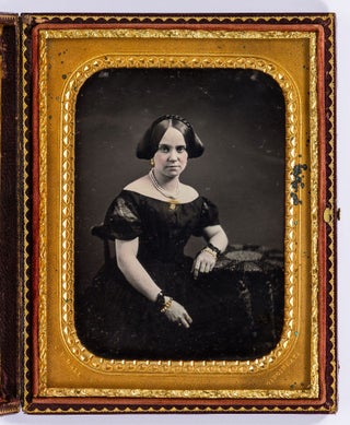 Item #426640 Half Plate Daguerreotype by James Presley Ball, one of only a few African-American...