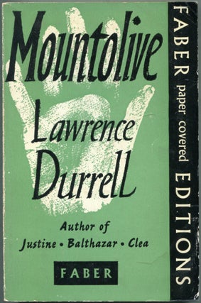Item #426715 Mountolive. Lawrence DURRELL