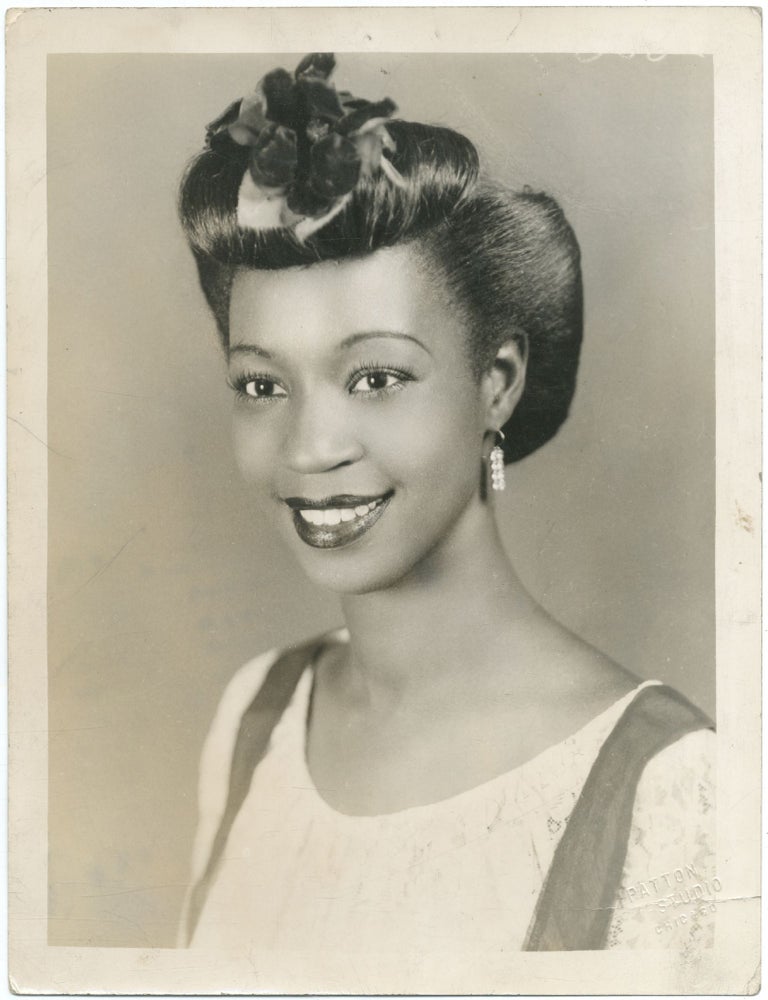 Item #426782 (Press photograph): Carol Tucker, Vocalist in Walter Dyett's Band. Carol TUCKER.