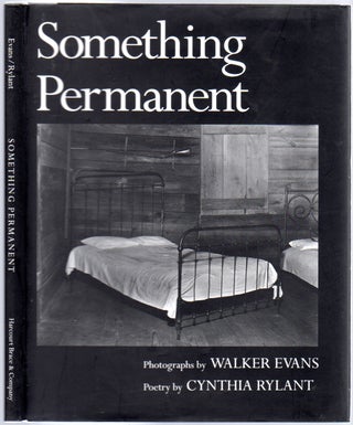 Item #426886 Something Permanent. Walker EVANS, Cynthia Rylant