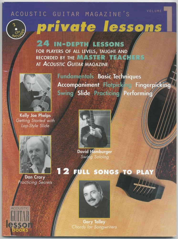 Item #426948 Acoustic Guitar Magazine's Private Lessons: Volume 1