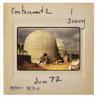 A Collection of 59 Color Slides Documenting the Construction of the Surry Nuclear Power Plant in Virginia, 1969-72