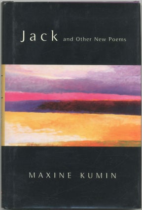 Item #427221 Jack and Other New Poems. Maxine KUMIN