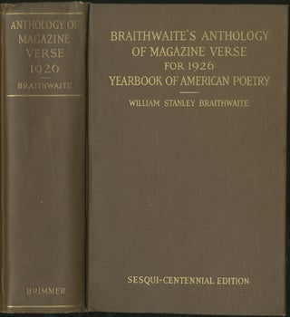 Item #427278 Anthology of Magazine Verse for 1926 and Yearbook of American Poetry...
