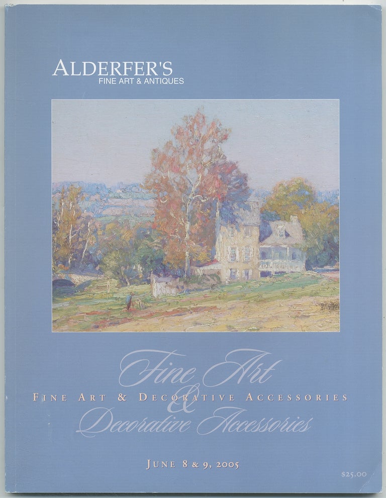 Item #427383 Alderfer's Fine Art & Antiques: Alderfer's June Fine Art & Decorative Accessories Auction, June 8 & 9, 2005