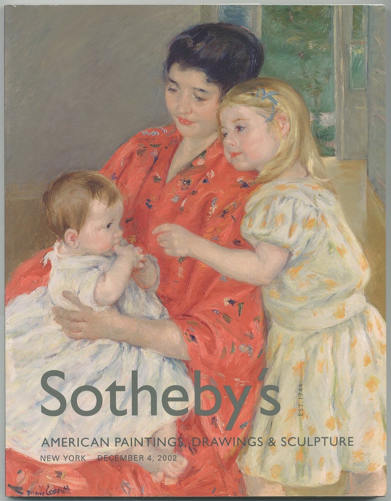 Item #427389 (Exhibition catalog): Sotheby's: American Paintings, Drawings and Sculpture, December 4, 2002