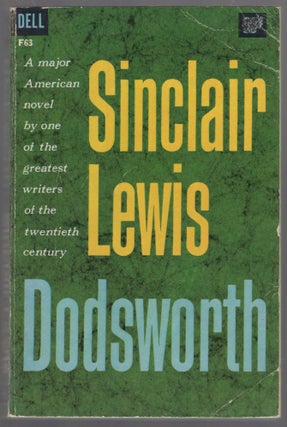 Item #427565 Dodsworth. Sinclair Lewis