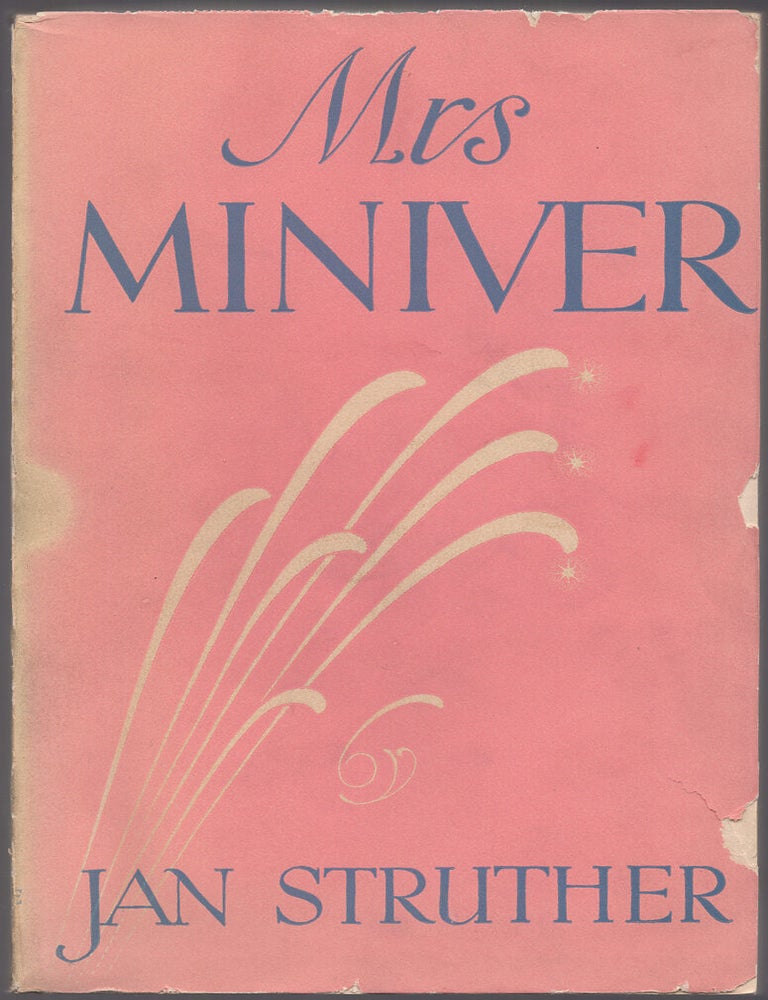 Item #428278 Mrs Miniver. Jan STRUTHER.