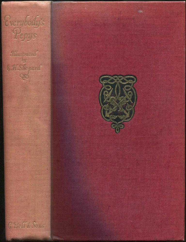 Item #428382 Everybody's Pepys: The Diary of Samuel Pepys 1660-1669. Samuel PEPYS, O F. Morshead.