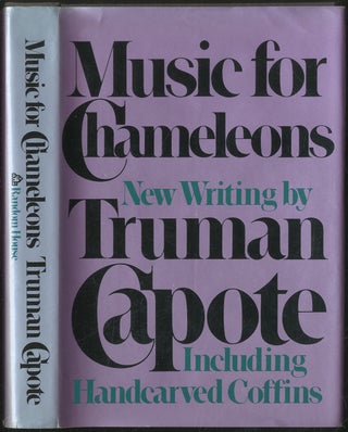 Item #428387 Music for Chameleons. Truman CAPOTE