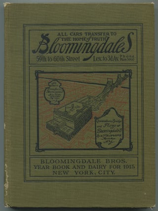 Item #428741 Bloomingdale's Year Book and Catalog for 1915: A Compilation of Facts, Figures and...